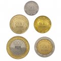 Набор из 5 монет Колумбия 2014-2016 год - Животные