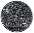 Франция 10 евро 2016 год - Чемпионат Европы по футболу 2016 (удар ногой мячу)