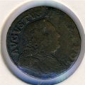 Польша 1 грош 1752 год