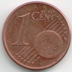 Германия 1 евроцент 2011 год (G)