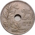 Бельгия 25 сантимов 1926 год BELGIE