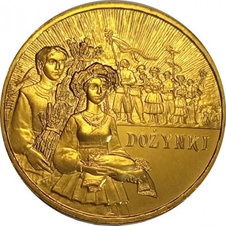Польша 2 злотых 2004 год - Ритуалы Польши - Праздник урожая