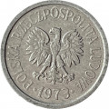 Польша 10 грошей 1973 год (Отметка монетного двора &quot;MW&quot;)