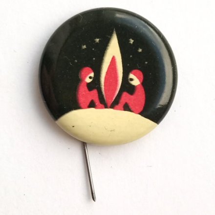 Значок-иголка Космос СССР (тип 3)