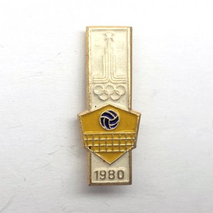 Значок. Олимпиада 1980 Волейбол