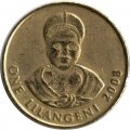 Свазиленд 1 лилангени 2008 год - Мсвати III