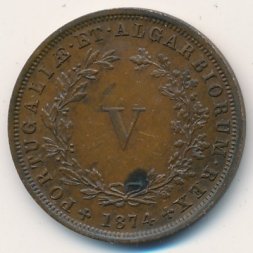 Португалия 5 рейс 1874 год