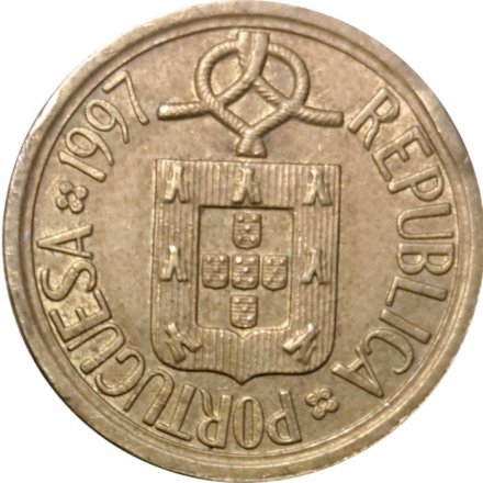 Португалия 10 эскудо 1997 год