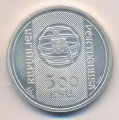 Португалия 500 эскудо 1996 год - 150 лет банку Португалии