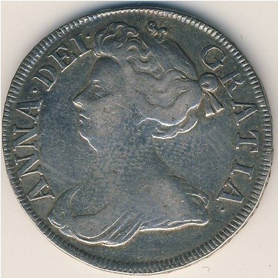 Великобритания 1/2 кроны 1714 год