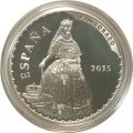 Испания 10 евро 2015 год - Сокровища испанских музеев - Федерико Мадрасо (в футляре)