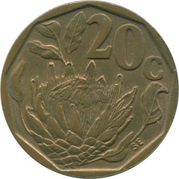 ЮАР 20 центов 1994 год