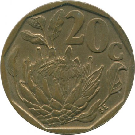 ЮАР 20 центов 1994 год