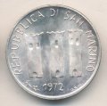 Сан-Марино 500 лир 1972 год