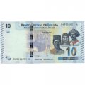 Боливия 10 боливиано 2018 год - UNC