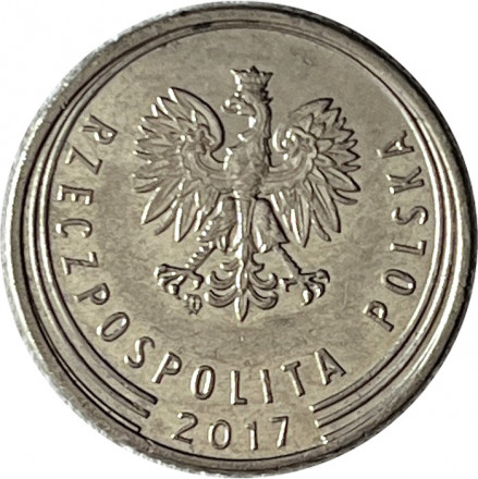 Польша 20 грошей 2017 год