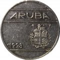 Аруба 25 центов 1993 год