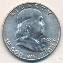 США 1/2 доллара 1948 год