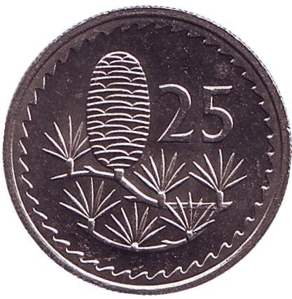 Кипр 25 милей 1982 год - Ливанский кедр