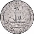 США 25 центов (1/4 доллара) 1997 год - Джордж Вашингтон (D)
