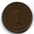 Германия 1 пфенниг 1913 год (A)