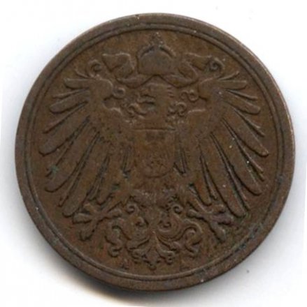 Германия 1 пфенниг 1913 год (A)