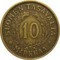 Финляндия 10 марок 1930 год (маленький тираж)