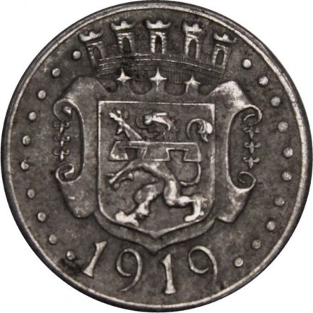 Германия (Цвайбрюккен) 10 пфеннигов 1919 год (нотгельд)