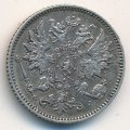 Финляндия 25 пенни 1901 год