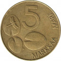 Финляндия 5 марок 1994 год