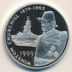 Фолклендские острова 50 пенсов 1999 год