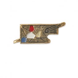 Значок. Художественная эмблема. Булавка