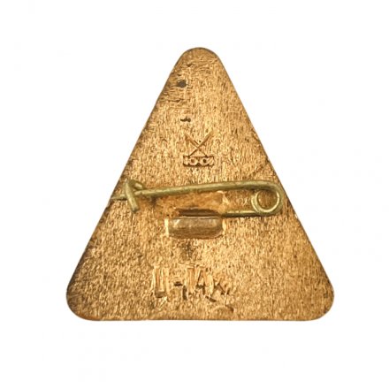 Значок. Снеговик. С Новым годом!