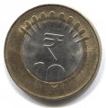 Индия 10 рупий 2012 год (Хайдарабад)