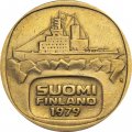 Финляндия 5 марок 1979 год - Ледокол Урхо