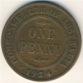 Австралия 1 пенни 1924 год