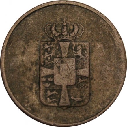 Дания 16 скиллингов 1814 год