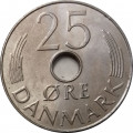 Дания 25 эре 1988 год