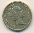 Австралия 1 доллар 1993 год - Landcare Australia (организация по защите окружающей среды) (VF)