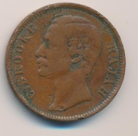 Монета Саравак 1 цент 1889 год