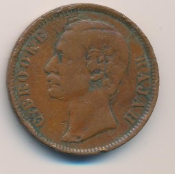 Саравак 1 цент 1889 год