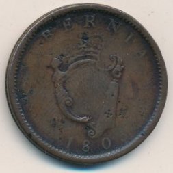 Ирландия 1 пенни 1805 год