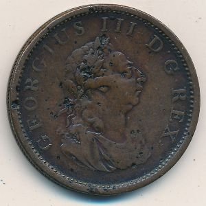 Ирландия 1 пенни 1805 год