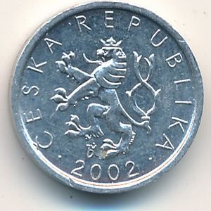 Чехия 10 гелеров 2002 год