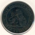 Испания 10 сентимо 1870 год