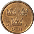 Швеция 50 эре 2009 год - Король Карл XVI Густав