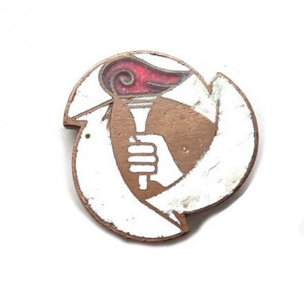 Значок Япония. Спорт. Факел