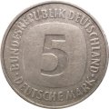 Германия 5 марок 1992 год (A)