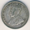 Стрейтс-Сетлментс 20 центов 1927 год - Король Георг V