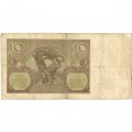 Польша 10 злотых 1940 год - F+